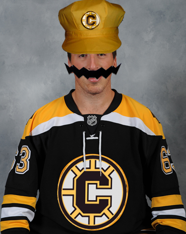 Boston Bruins super villain -- Chad Marchand
