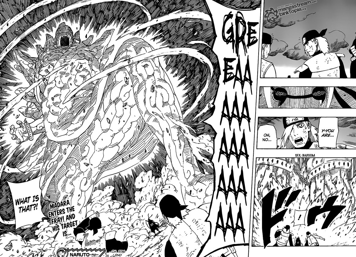 Naruto Shippuden Manga Chapter 536 - Image 16-17