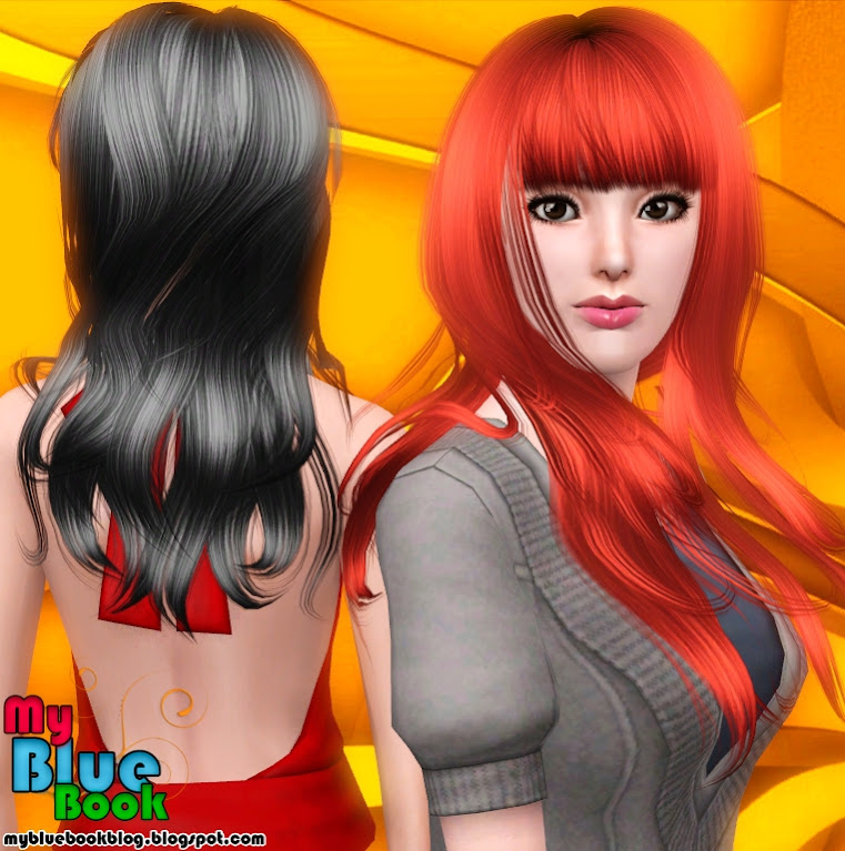 The Sims 3: женские прически.  - Страница 8 44