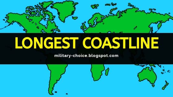 List of countries islands with longest coastline and some facts about India's coastline important for various exams