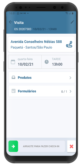 sistema de controle de visitas