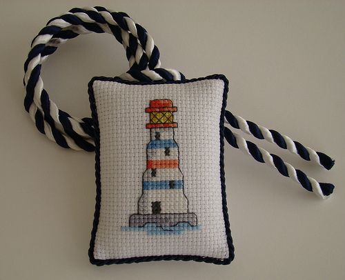 lighthouse pincushion