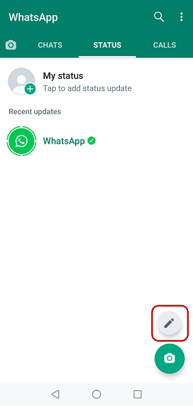 WhatsApp is a good option to add links to your Facebook stories.
