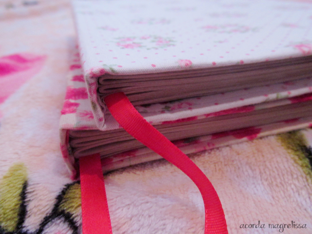 Como fazer sketchbook diy caderno artesanal floral