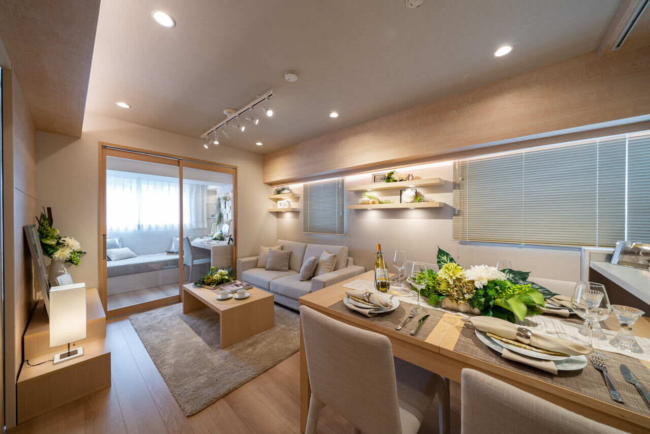 2ldkのおすすめレイアウト 仕事や子育ても快適 おしゃれな間取りと家具配置のコツ 東京都内の高級中古マンション リノベーションマンションの購入なら Mitaina ミタイナ