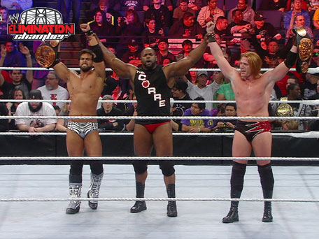 WWE Elimination Chamber 2011 Results New WWE Tag Team Champions