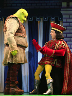 Brian d'Arcy James (Shrek) & Christopher Sieber (Lord Farquaad)