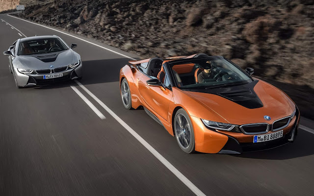 BMW i8 Coupé e Rodster