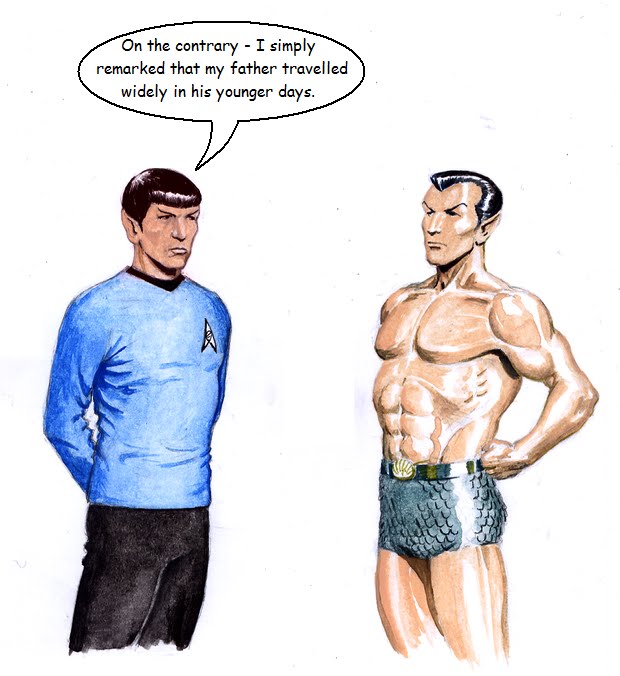 Hablando de Mezclas vean esto. Comics_star_trek04