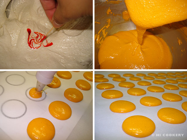 Orange Macarons