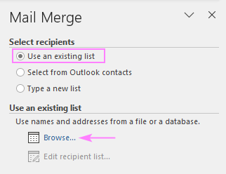 Outlook mail merge from Excel data source Outlook mail merge from Excel data source