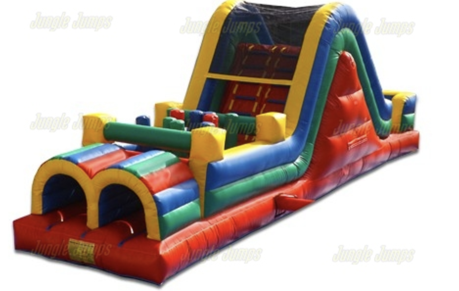 MultiColor Obstacle Course - Jungle Jumps