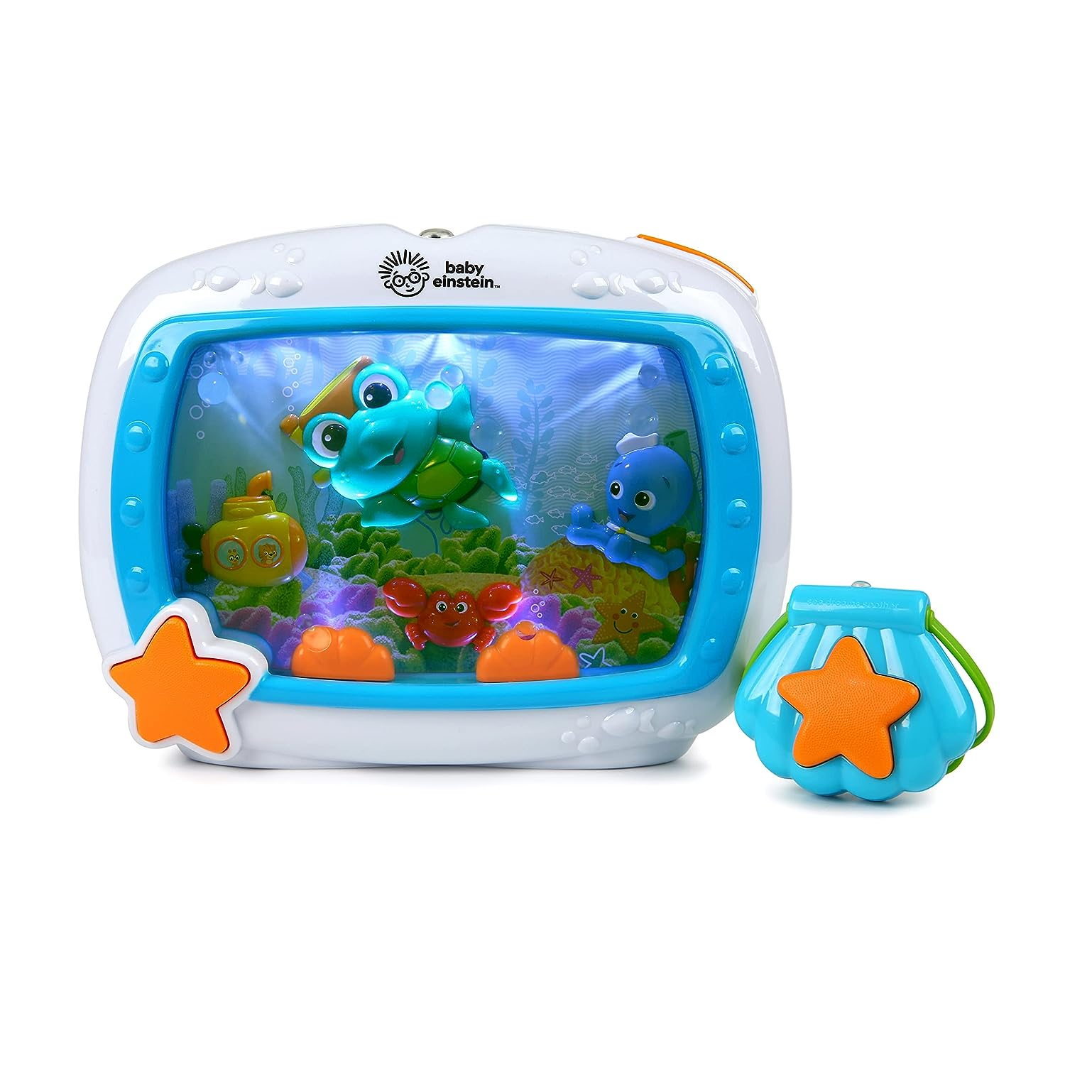 under the sea musical crib toy