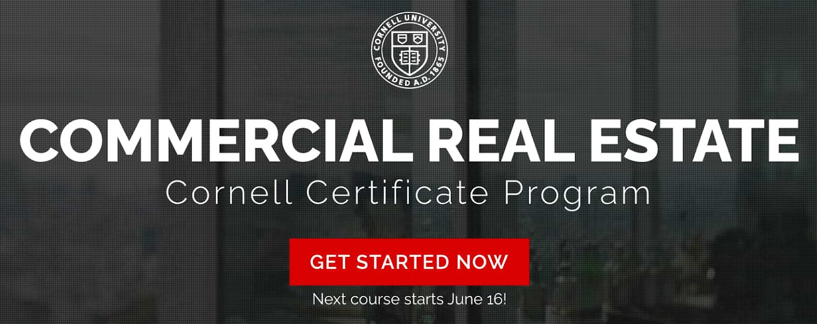 Real Estate Courses Cornell Commercial Real Estate