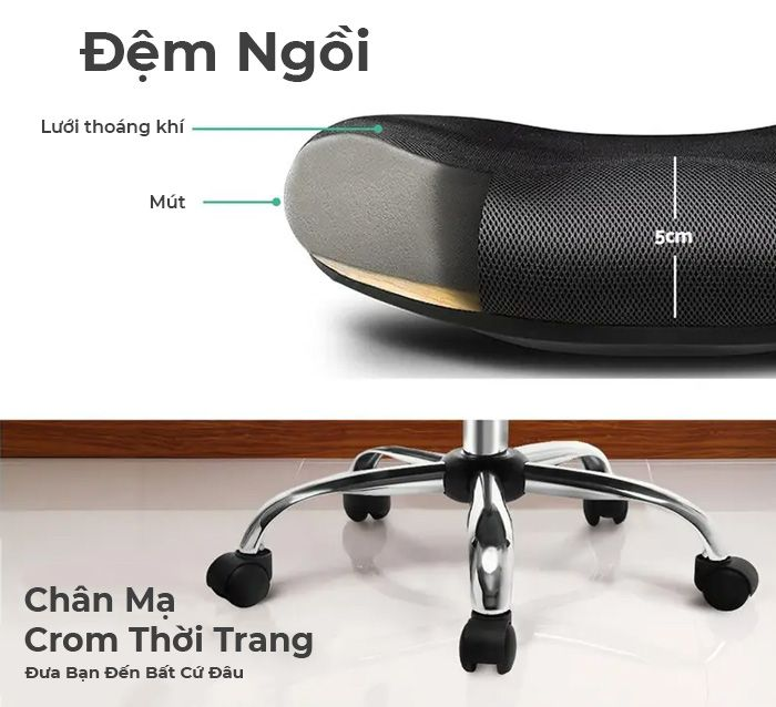 Kết cấu hiện đại và thoải mái