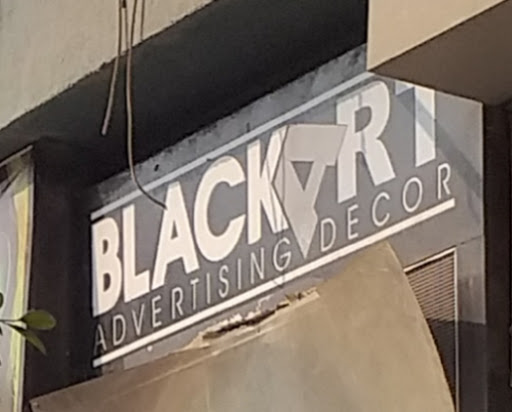 Black Art Advertising Decor