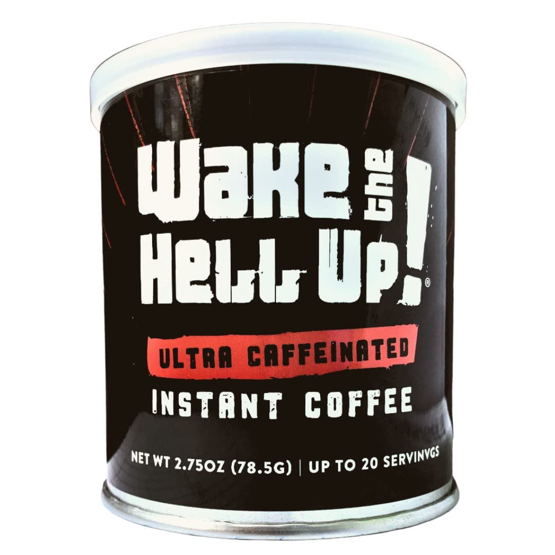 Wake The Hell Up! Instant Ultra-Caffeinated Coffee
