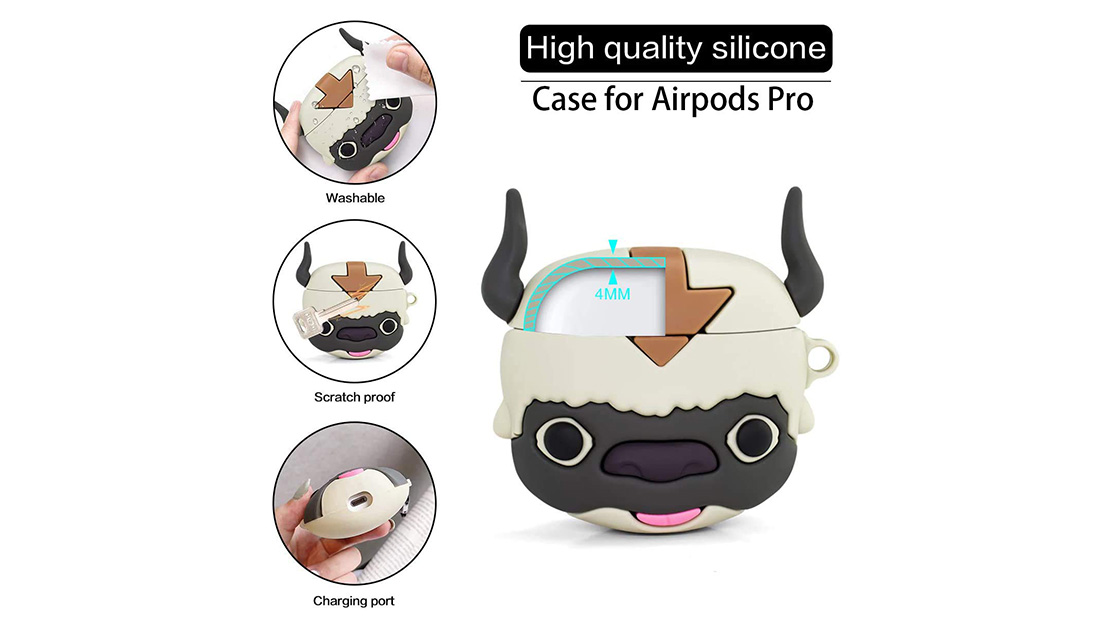 goat high quality airpod rubber case corporate giveaways supplier