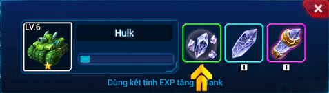 nang level tank trong game BangBang Mobile