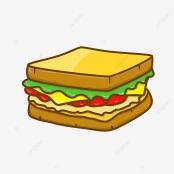 Ilustración De Vector De Sandwich En Estilo De Dibujos Animados, Imágenes  Prediseñadas De Sandwich, Sandwich, Comida PNG y Vector para Descargar  Gratis | Pngtree