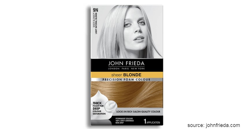 John Frieda Precision Foam Color - 9 Merk Cat Rambut yang Bagus dengan Harga Terjangkau