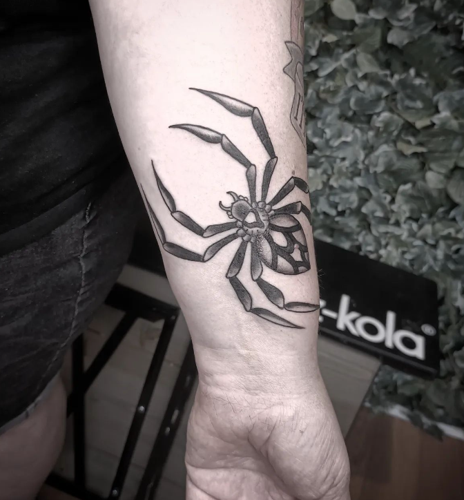 Terrible Spider Tattoo