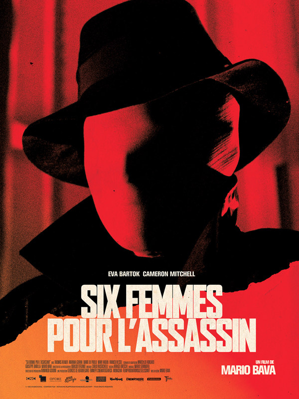 Affiche du film Six Femmes pour l'Assassin de Mario Bava