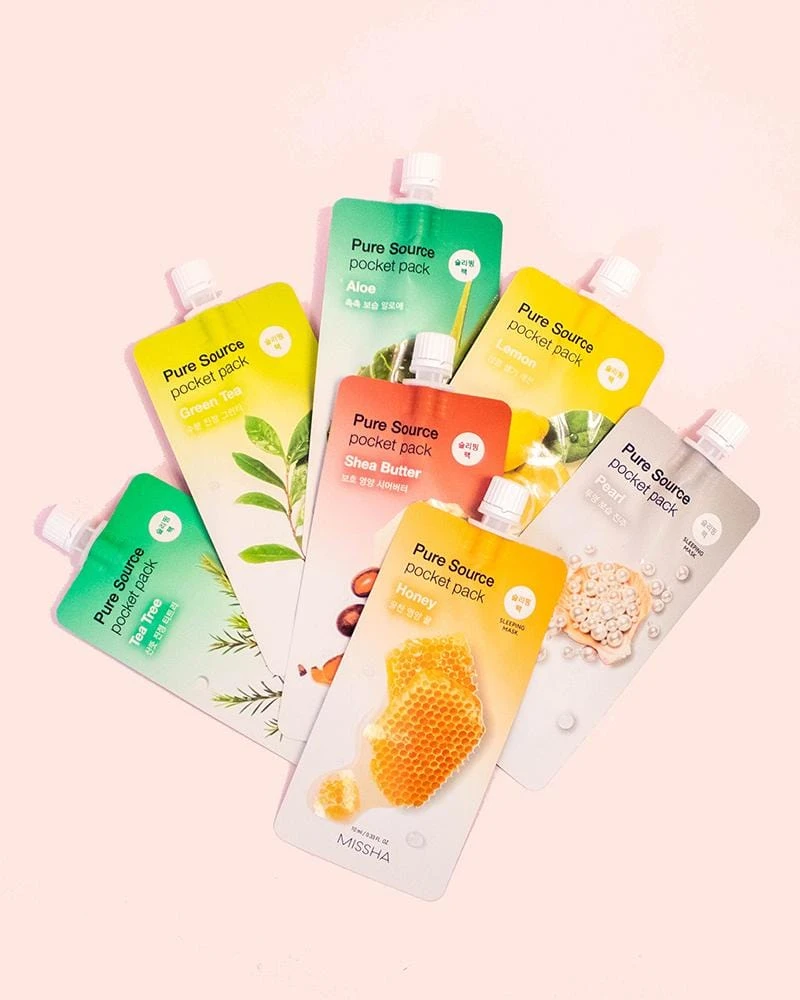 Mặt Nạ Ngủ Missha Pure Source Pocket Pack – Lam Thảo Cosmetics
