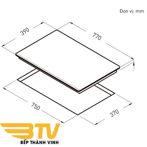 Bếp từ Cata IB 753 BK