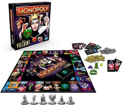 Monopoly Disney Villains y Monopoly Frozen, juego de mesa