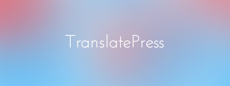 Plugin WordPress Multilíngue TranslatePress