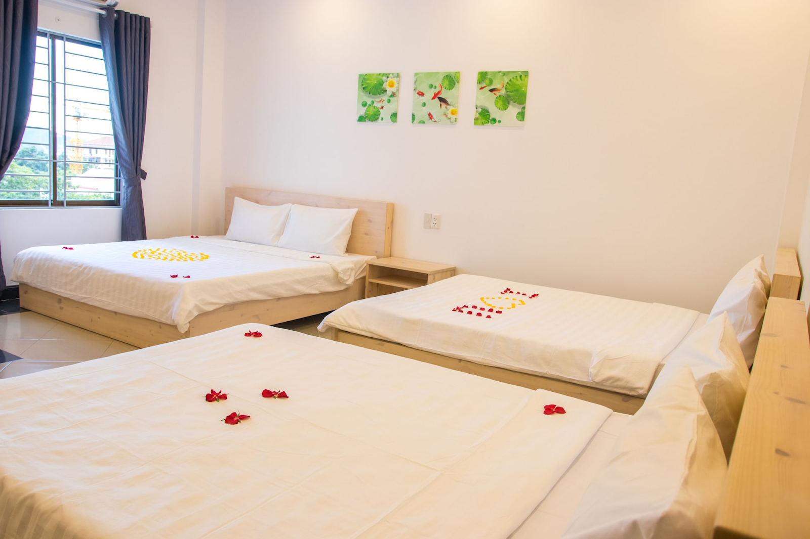 Khách sạn Maika Nha Trang được đánh giá cao về sự sạch sẽ và không gian phòng thoáng đãng (Nguồn: Internet)