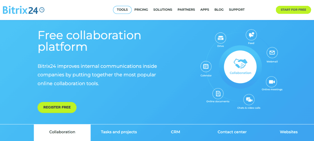 Bitrix24 as a best content collaboration tool