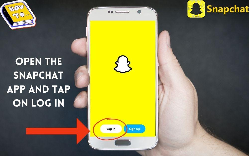 Open Snapchat App To Log In Deactivated Account