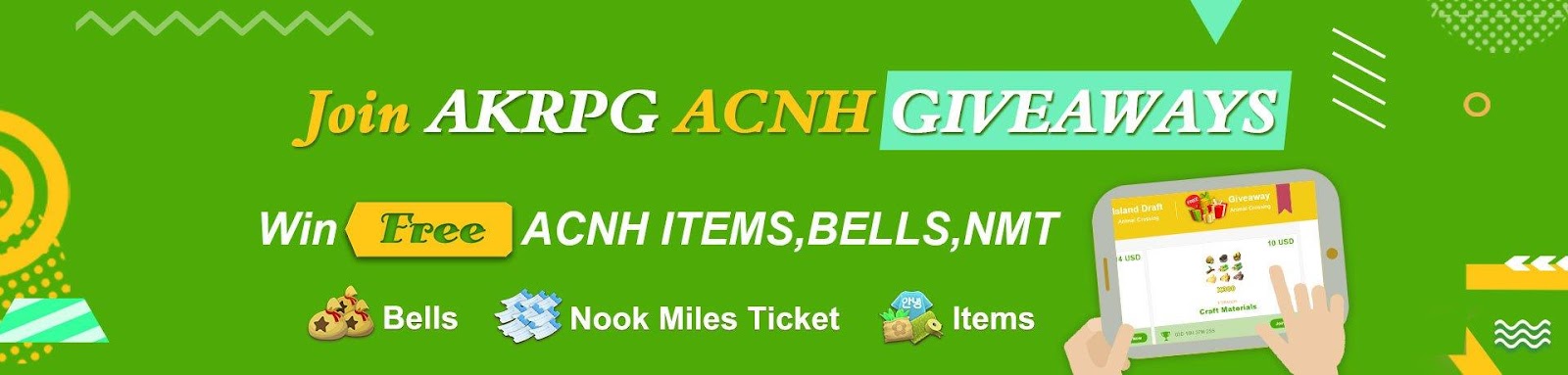 Free ACNH Giveaways