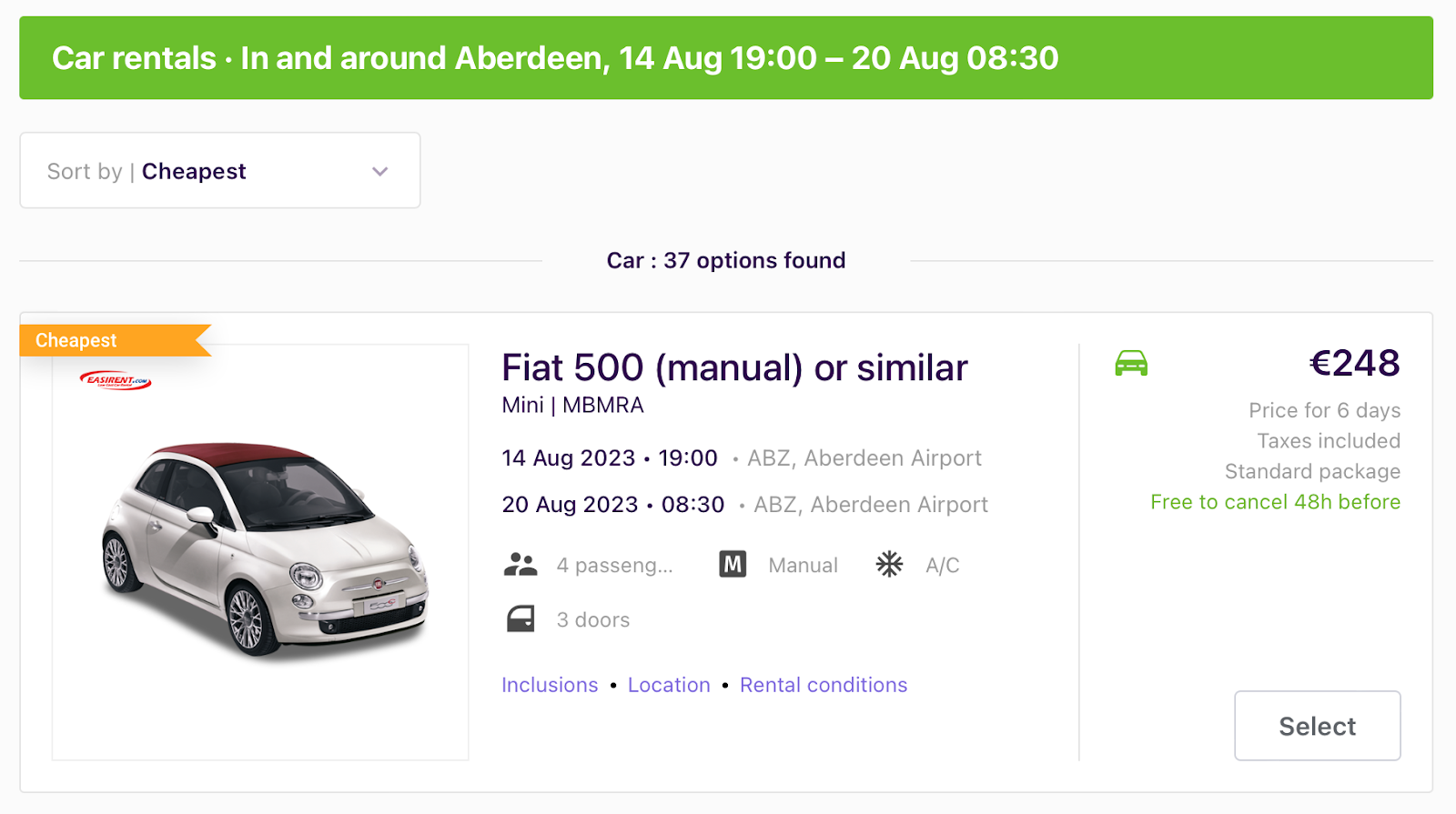 Booking a car rental is done at the same time as booking your flights and accommodation on Trazler, get it all done in a couple clicks! 