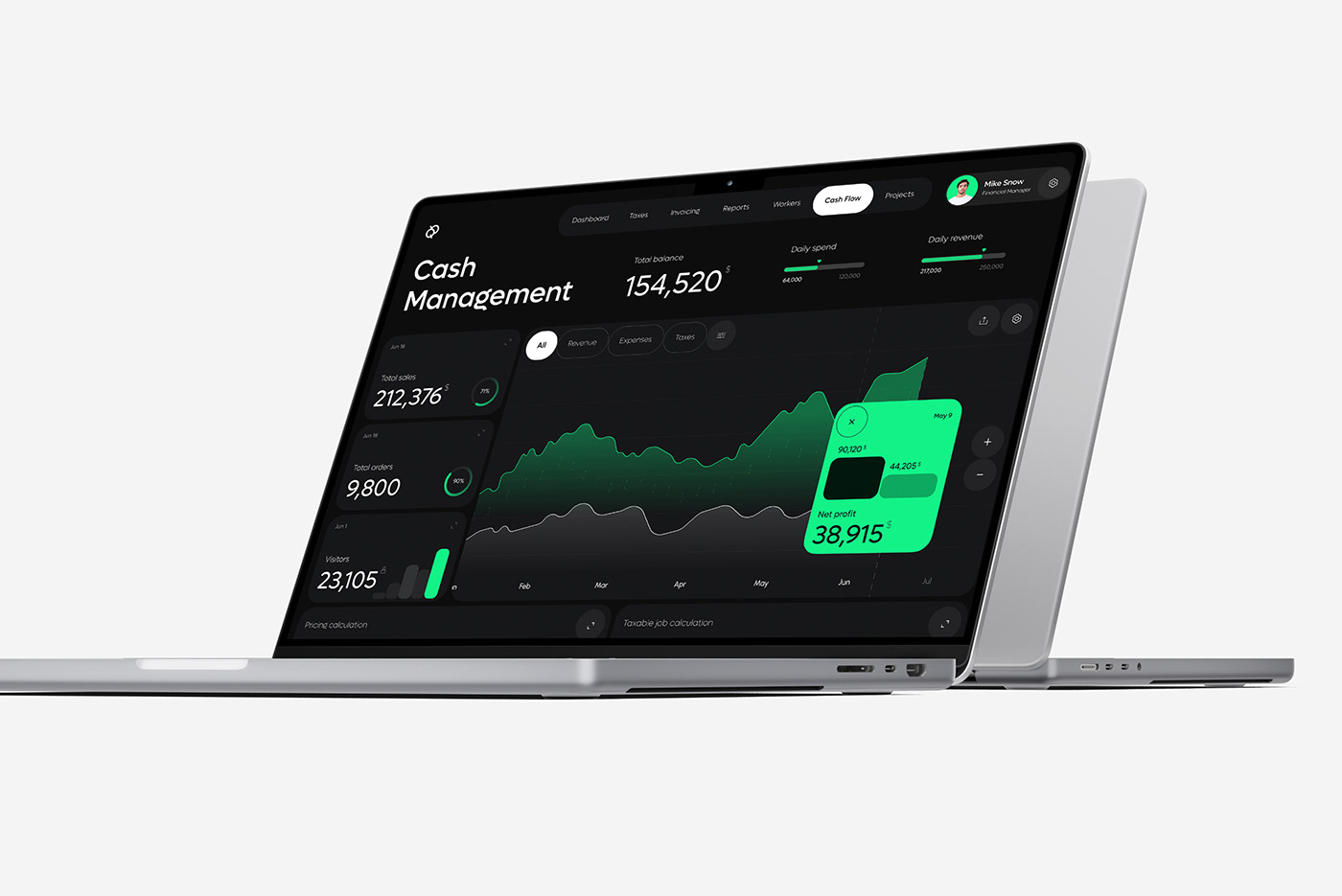 Finance Service Management Platform