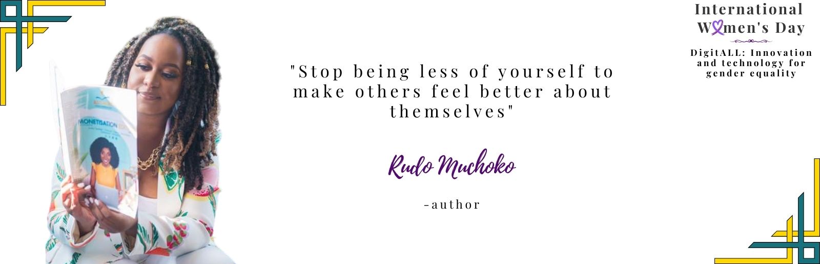 Author Rudo Muchoko quote