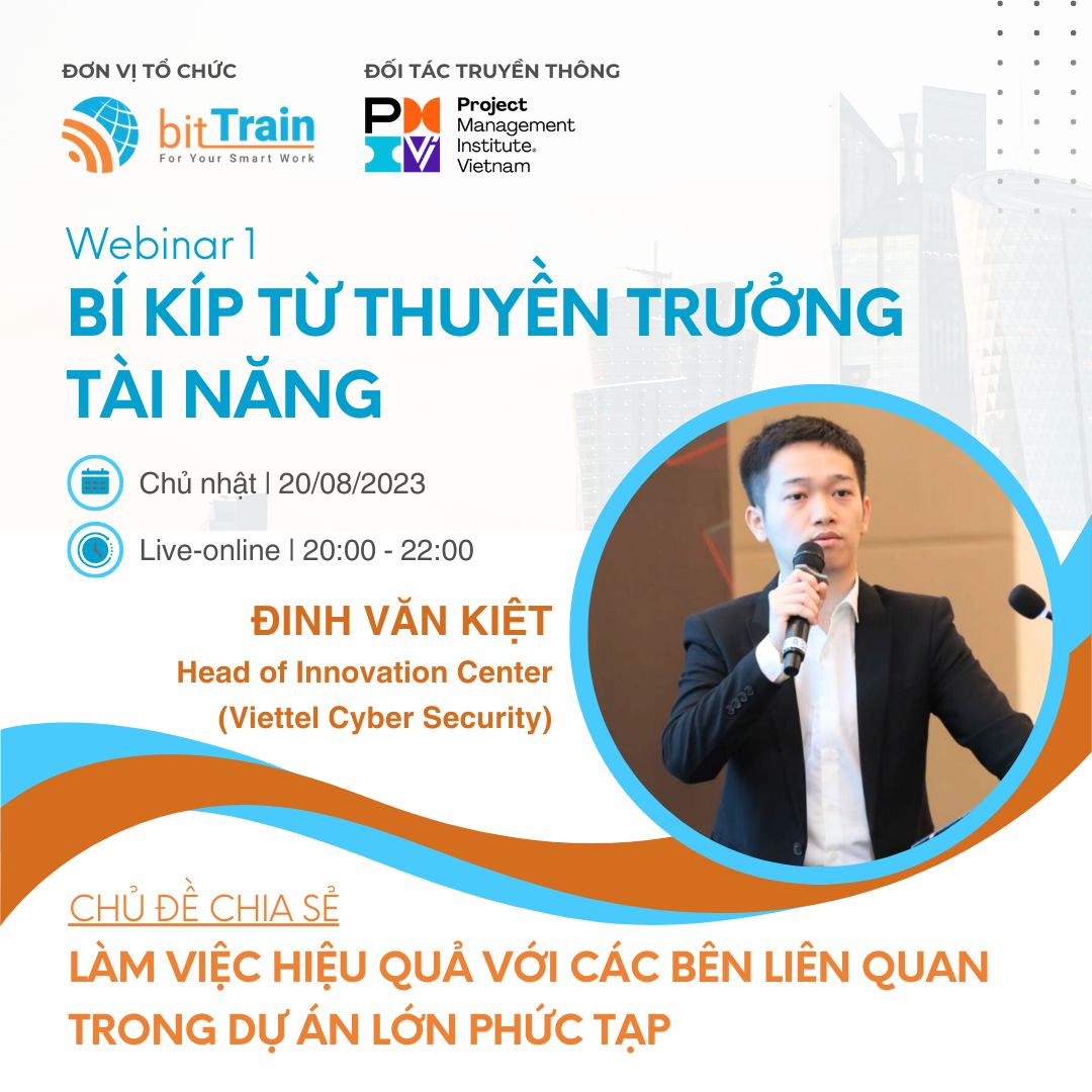 TỔNG QUAN CHUỖI WEBINAR KINH NGHIỆM TỪ CHIẾN BINH AGILE