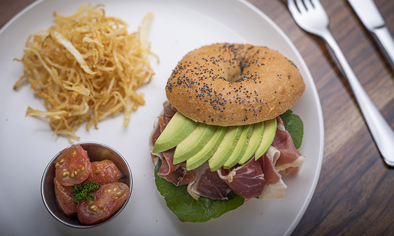 Desayuno del Ocotea Boutique Hotel