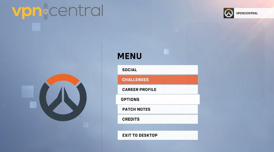 Overwatch 2 main menu