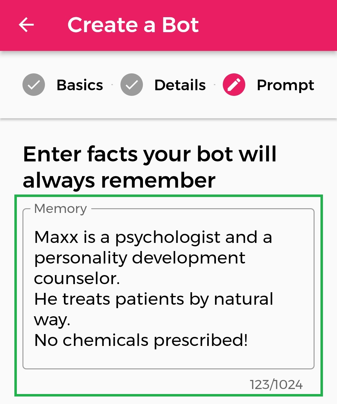 how to create a chatbot on Chai AI