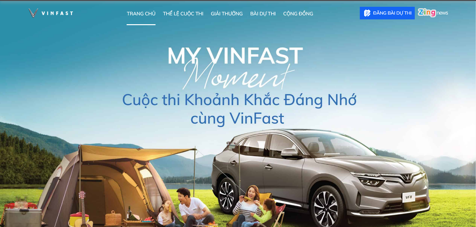 
“Khoảnh khắc đáng nhớ cùng VinFast”