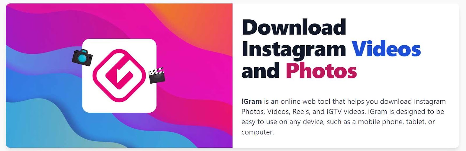 Igram Instagram Downloader
