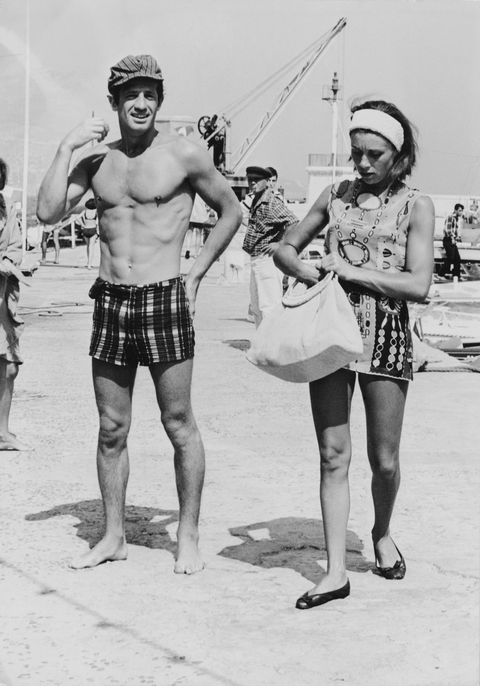 jean paul belmondo on holiday