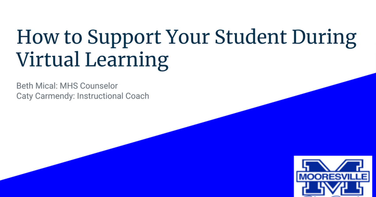 How to Support Your Student During Virtual Learning