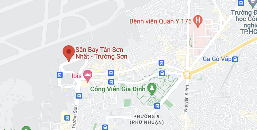 Điểm đón/trả khách của nhà xe Anh Quốc Limousine tại Sài Gòn