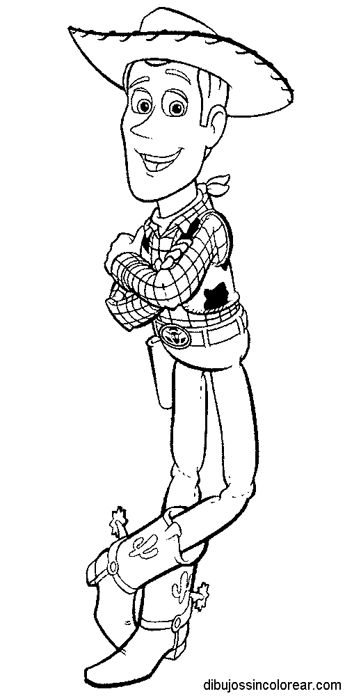 Resultado de imagen para WOODY para colorear