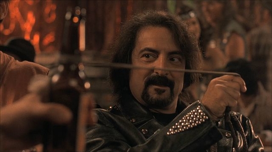 You'd do wise to simply let Sex Machine (Tom Savini) steal your beer in 1996's "From Dusk Till Dawn," a Dimension Films release.