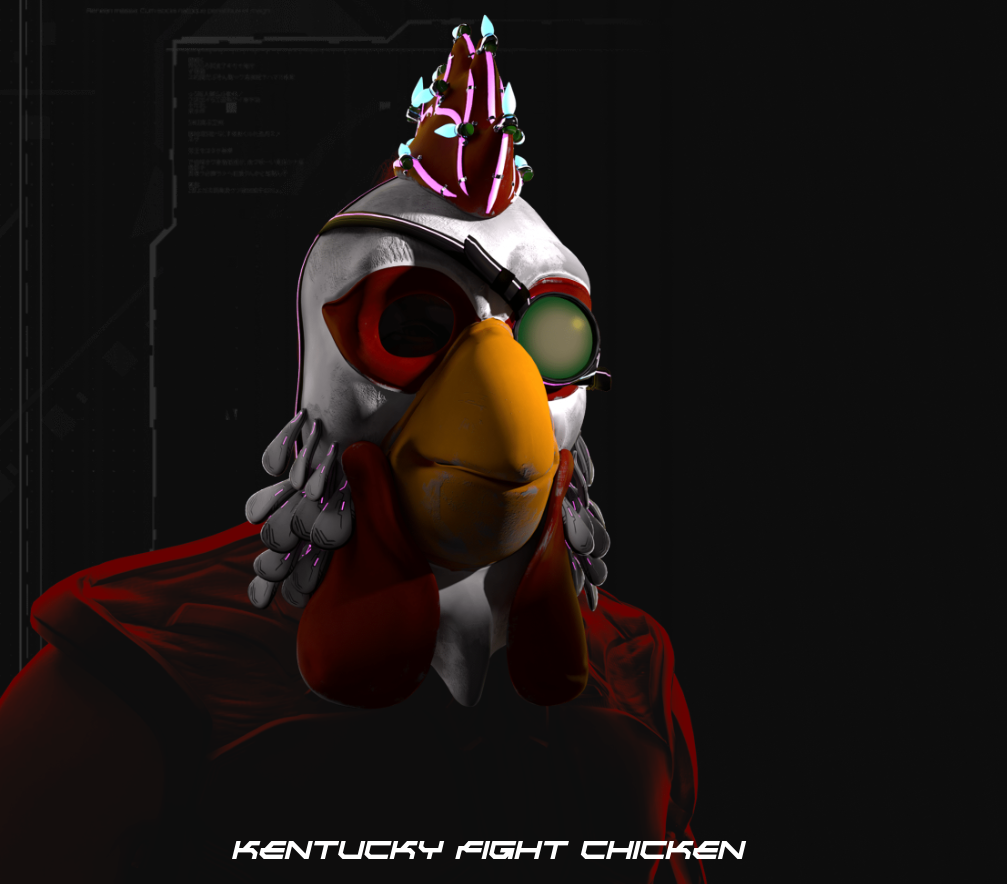 kentucky fight chicken citizen conflict mask